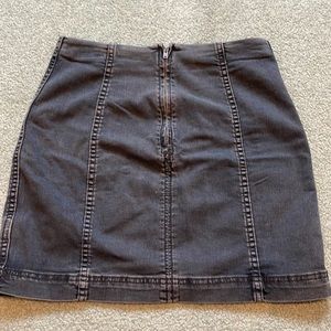 Free People Denim Skirt